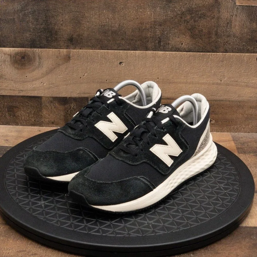 NEW BALANCE FRESH FOAM X70 WOMENS ATHLETIC SHOES RETRO RUNNERS BLACK SIZE 10B